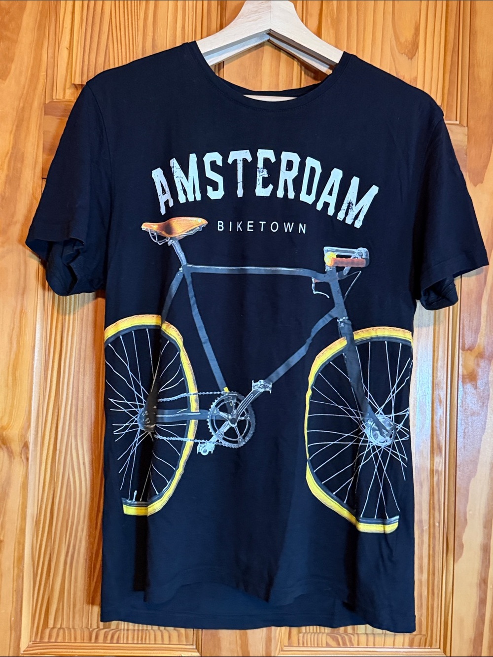 Fox Originals Black Amsterdam BIKETOWN Graphic Tee